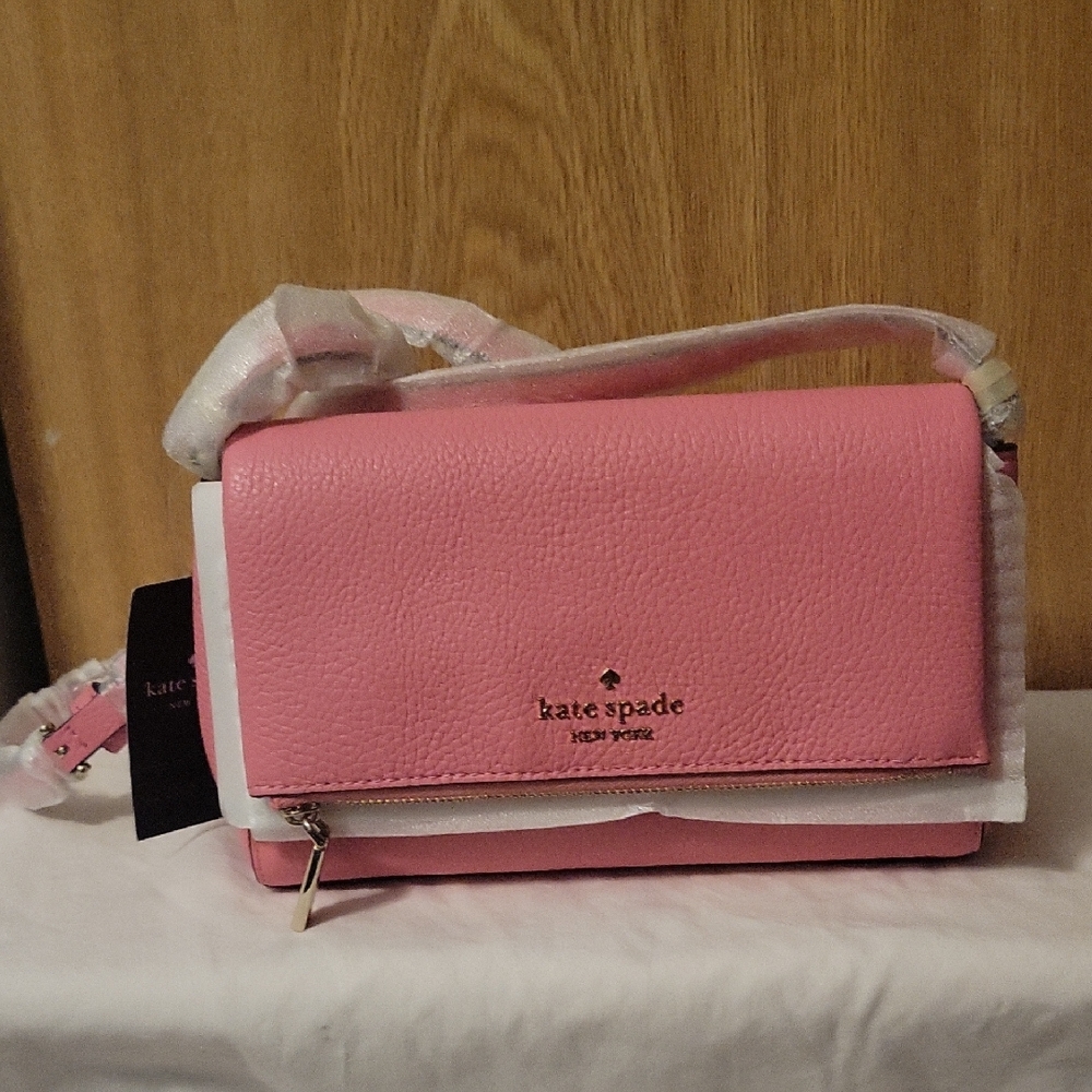 Kate Spade New York  Leila Mini Pink Crossbody Bag